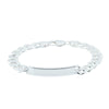 Sterling Silver ID Bracelet-Bracelet-Walker & Hall
