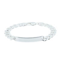 Sterling Silver ID Bracelet-Bracelet-Walker & Hall