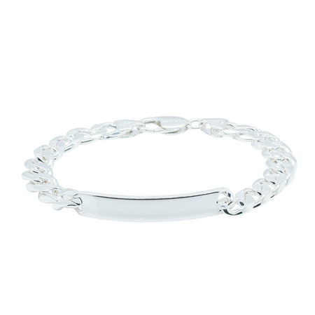 Sterling Silver ID Bracelet-Bracelet-Walker & Hall