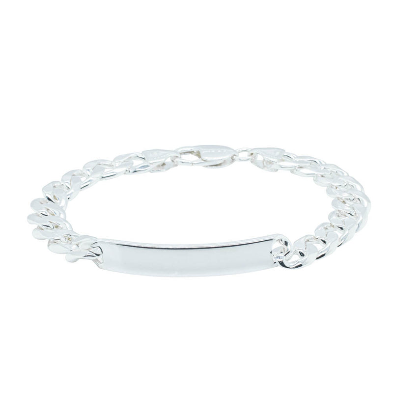 Sterling Silver ID Bracelet-Bracelet-Walker & Hall