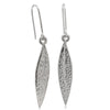 Karen Walker Leaf Earrings - Sterling Silver-Earrings-Walker & Hall