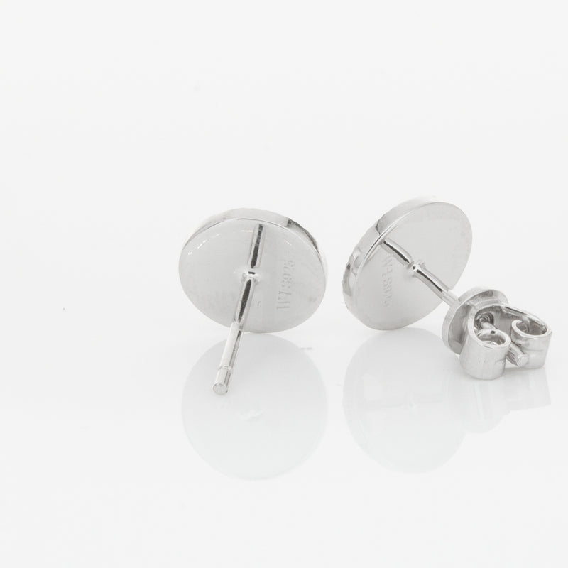 Sterling Silver Reflections Stud Earrings-Earrings-Walker & Hall