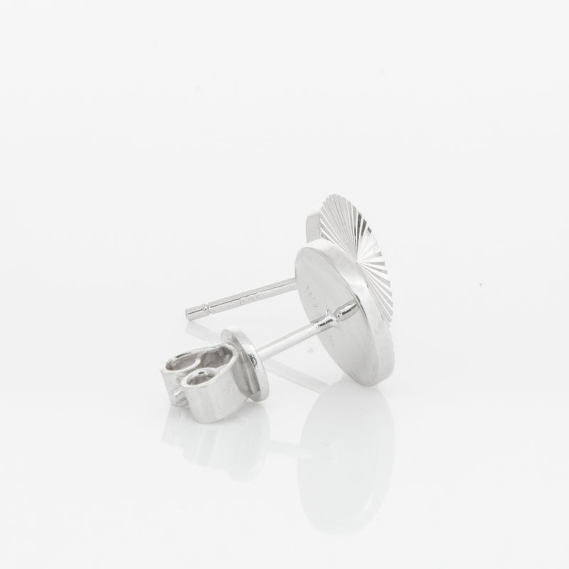 Sterling Silver Reflections Stud Earrings-Earrings-Walker & Hall