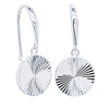 Sterling Silver Reflections Mini Drop Earrings-Earrings-Walker & Hall