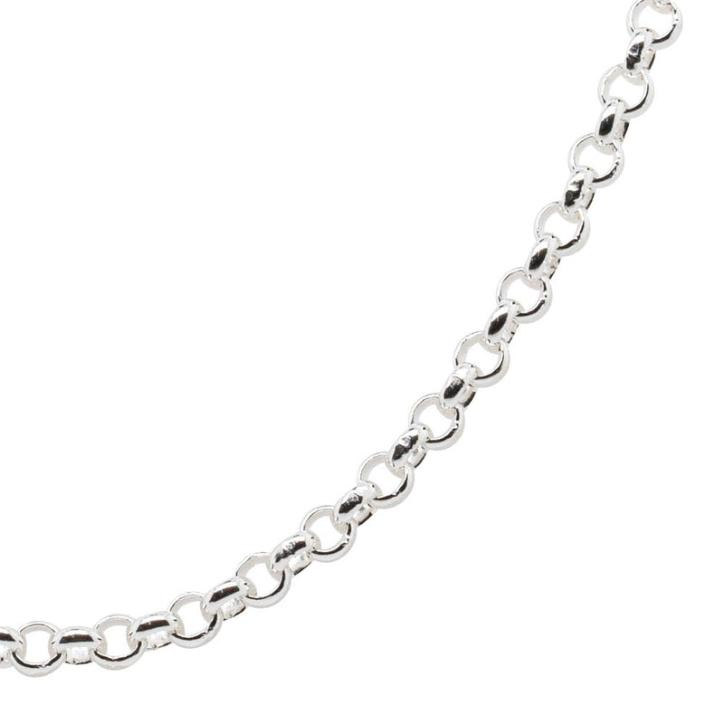 Sterling Silver Round Belcher Chain-Necklace-Walker & Hall