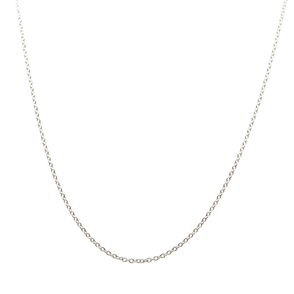 Sterling Silver Cable Chain-Necklace-Walker & Hall