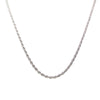 Sterling Silver Triple Trace Link Chain-Necklace-Walker & Hall