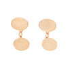 Vintage 9ct Rose Gold Cufflinks-Cufflinks-Walker & Hall