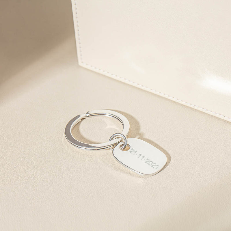 Sterling Silver Key Ring-Key ring-Walker & Hall