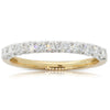 18ct Yellow & White Gold Claw Set Diamond Ring-Ring-Walker & Hall