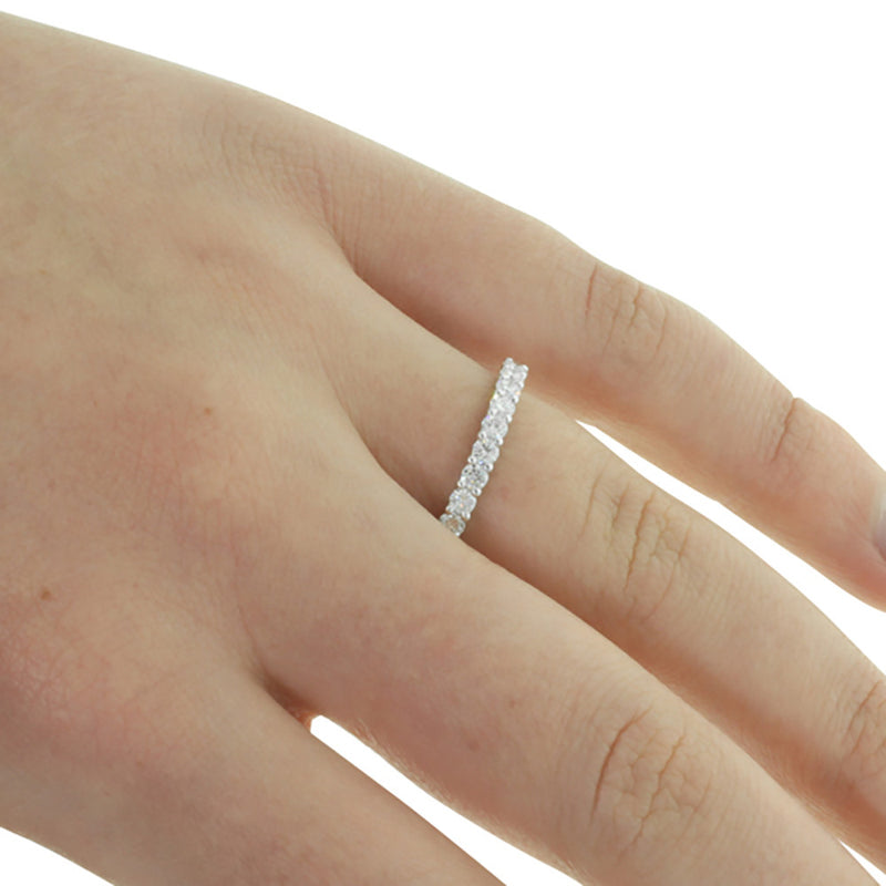 18ct Yellow & White Gold Claw Set Diamond Ring-Ring-Walker & Hall