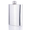 English Pewter Hip Flask-Silverware-Walker & Hall