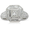 Platinum Diamond Ring-Ring-Walker & Hall