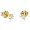 18ct Yellow Gold .25ct Diamond Stud Earrings-Earrings-Walker & Hall
