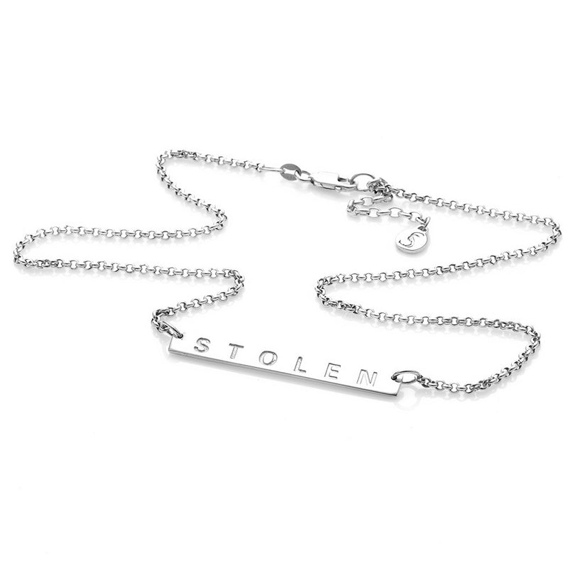 Stolen Girlfriends Club Stolen Plank Necklace-Necklace-Walker & Hall