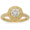 18ct Yellow Gold Diamond Ring-Ring-Walker & Hall