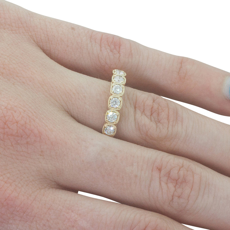 18ct Yellow Gold Diamond Ring-Ring-Walker & Hall