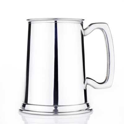 Pewter Pint Tankard-Silverware-Walker & Hall
