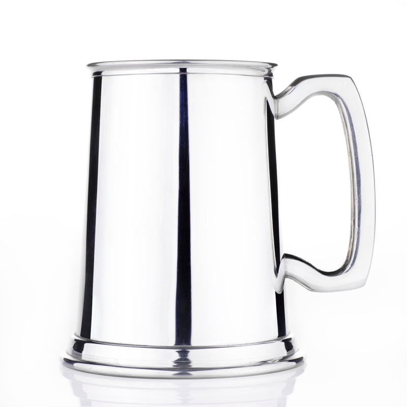 Pewter Pint Tankard-Silverware-Walker & Hall