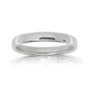 Platinum 3mm Band-Ring-Walker & Hall