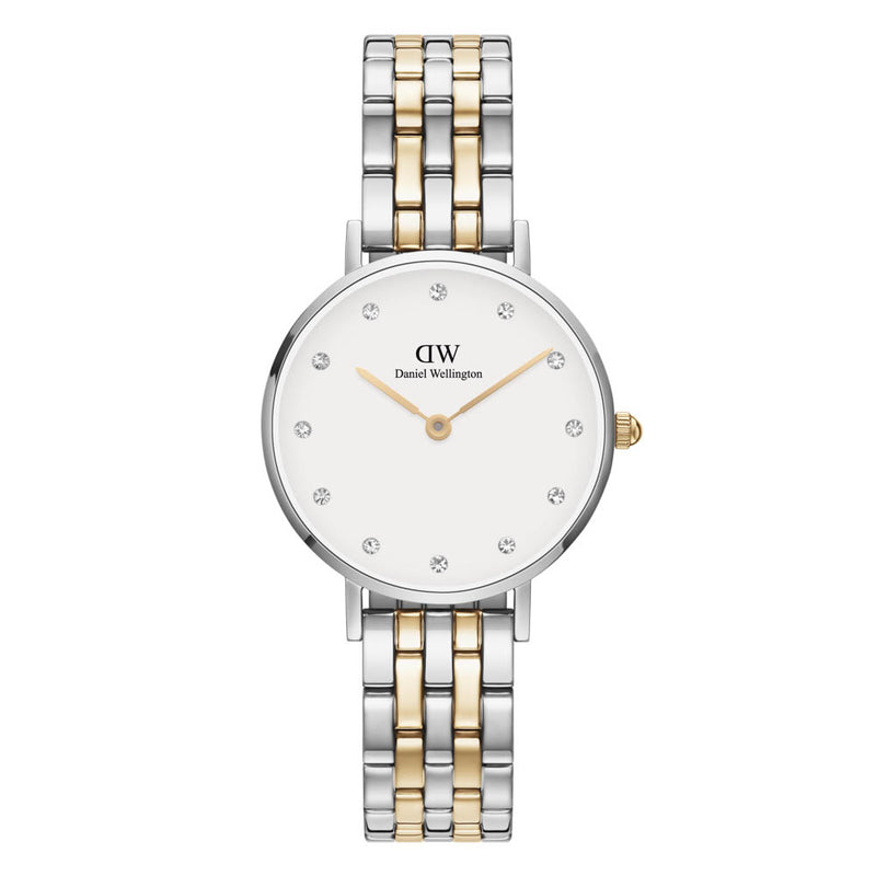 Daniel Wellington Petite Lumine 5-link Two-Tone 28mm Watch-Watch-Walker & Hall