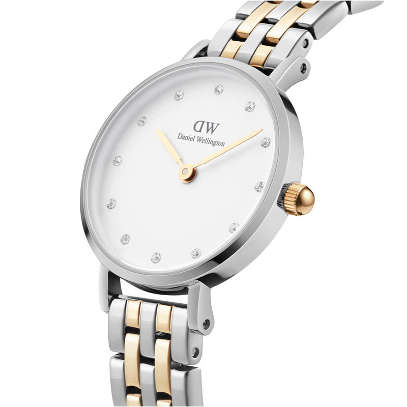 Daniel Wellington Petite Lumine 5-link Two-Tone 28mm Watch-Watch-Walker & Hall