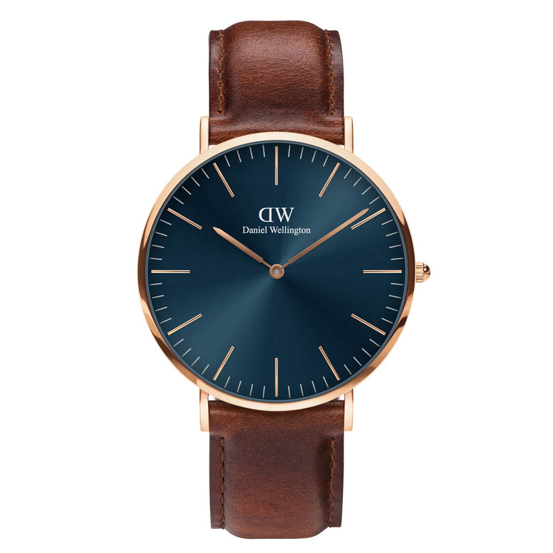Daniel Wellington Classic Arctic St Mawes 40mm Watch-Watch-Walker & Hall