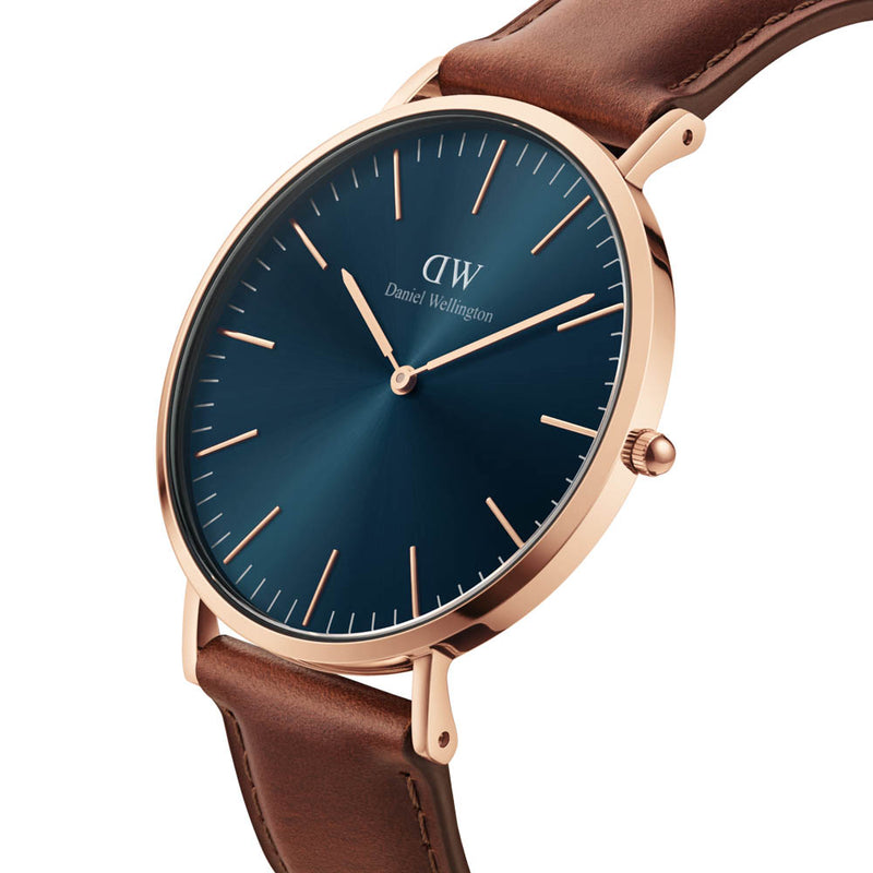 Daniel Wellington Classic Arctic St Mawes 40mm Watch-Watch-Walker & Hall