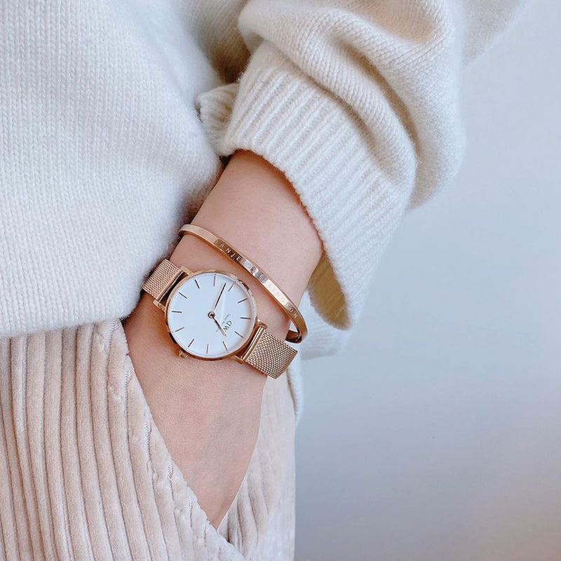Daniel Wellington Classic Petite Melrose 32mm Watch-Watch-Walker & Hall