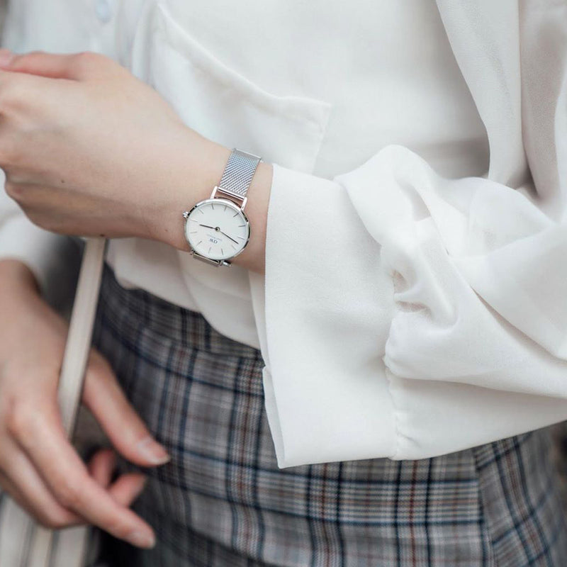 Daniel Wellington Classic Petite Sterling 32mm Watch-Watch-Walker & Hall