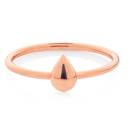 Boh Runga Droplet Ring - Rose Gold-Ring-Walker & Hall