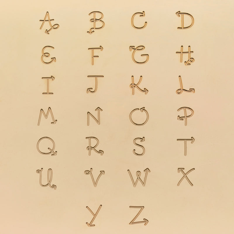 Karen Walker Society Necklace - 9ct Yellow Gold-Necklace-Walker & Hall