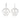 Zoe & Morgan Essaouira Earrings - Sterling Silver-Earrings-Walker & Hall