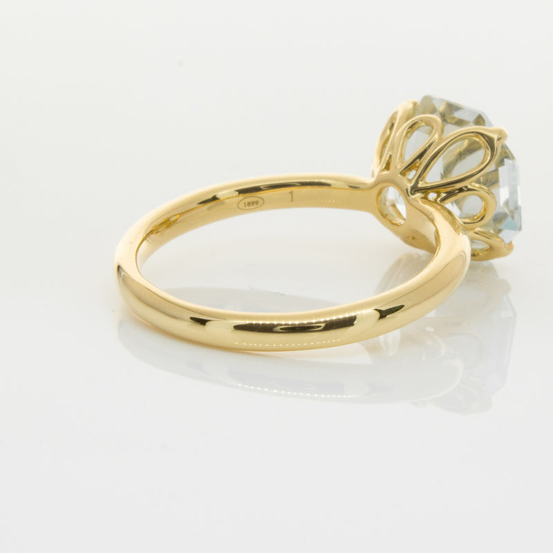 18ct Yellow Gold Aquamarine Octavia Ring-Ring-Walker & Hall