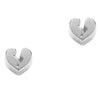 Karen Walker Broken Heart Earrings - Sterling Silver-Earrings-Walker & Hall
