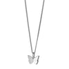 Karen Walker Mini Butterfly Necklace - Sterling Silver-Necklace-Walker & Hall