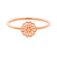 Boh Runga Lotus Ring - Rose Gold-Ring-Walker & Hall