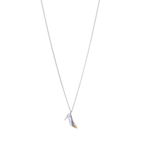 Boh Runga Lola Pendant - Sterling Silver & Gold Plated-Necklace-Walker & Hall