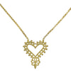 Zoe & Morgan Gypsy Love Necklace - Gold Vermeil-Necklace-Walker & Hall