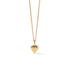 Meadowlark Mini Camille Charm Necklace -Gold Plated-Necklace-Walker & Hall