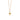 Meadowlark Mini Camille Charm Necklace -Gold Plated-Necklace-Walker & Hall