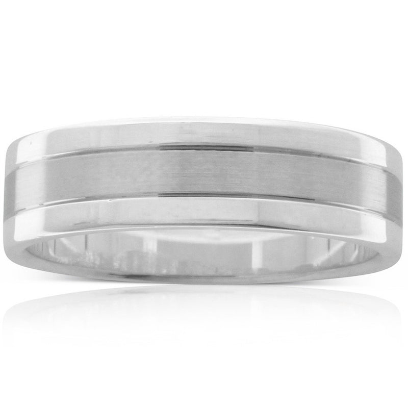 9ct & 18ct White Gold Ring-Ring-Walker & Hall