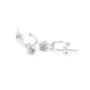 Stolen Girlfriends Club Rose Bud Anchor Earrings - Sterling Silver-Earrings-Walker & Hall