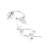 Stolen Girlfriends Club Stolen Cross Anchor Sleeper Earrings-Earrings-Walker & Hall