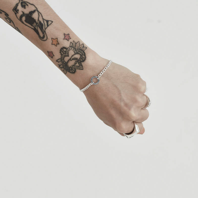 Stolen Girlfriends Club Halo Bracelet - Sterling Silver-Bracelet-Walker & Hall