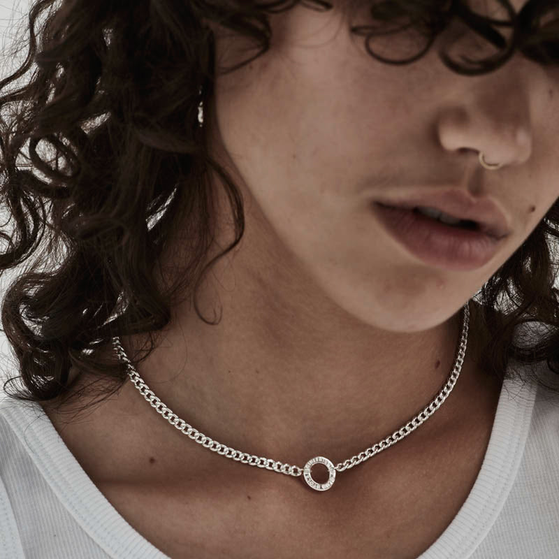 Stolen Girlfriends Club Halo Necklace-Necklace-Walker & Hall