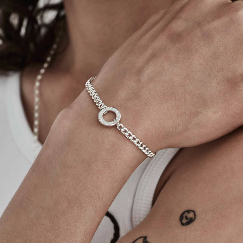 Stolen Girlfriends Club Halo Bracelet - Sterling Silver-Bracelet-Walker & Hall