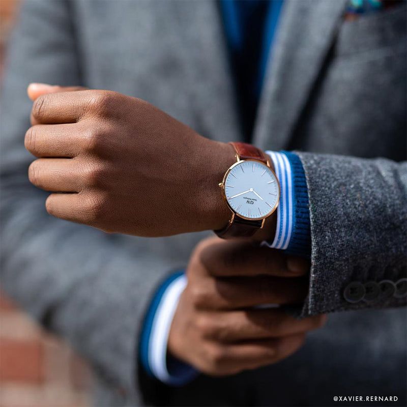 Daniel Wellington Classic St Mawes 40mm Watch-Watch-Walker & Hall