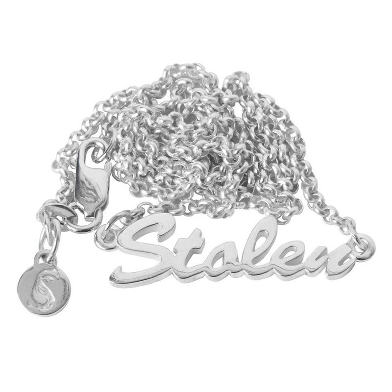 Stolen Girlfriends Club Stolen Script Necklace-Necklace-Walker & Hall