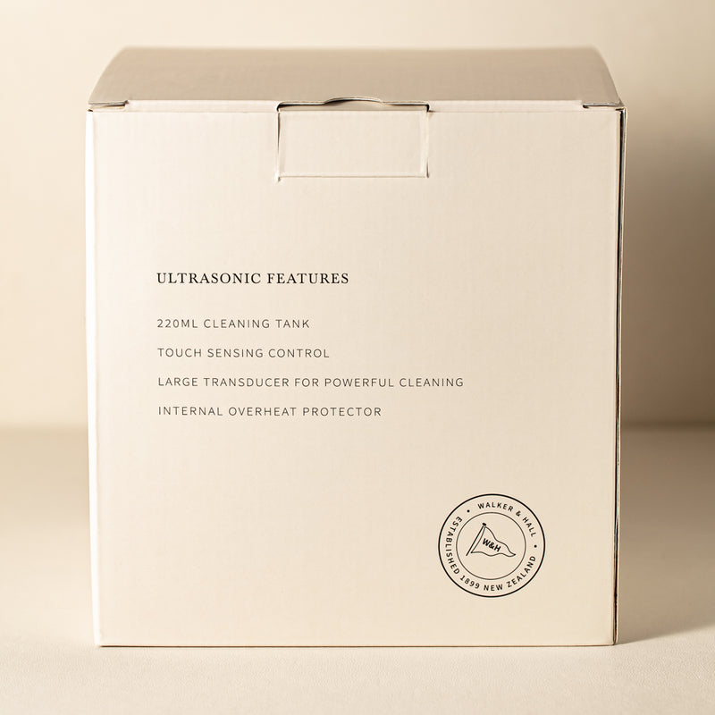 Walker & Hall Portable Ultrasonic Cleaner-Jewellery Cleaning Products-Walker & Hall